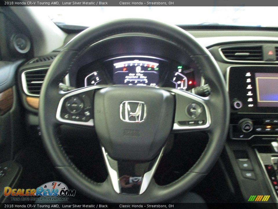 2018 Honda CR-V Touring AWD Lunar Silver Metallic / Black Photo #31