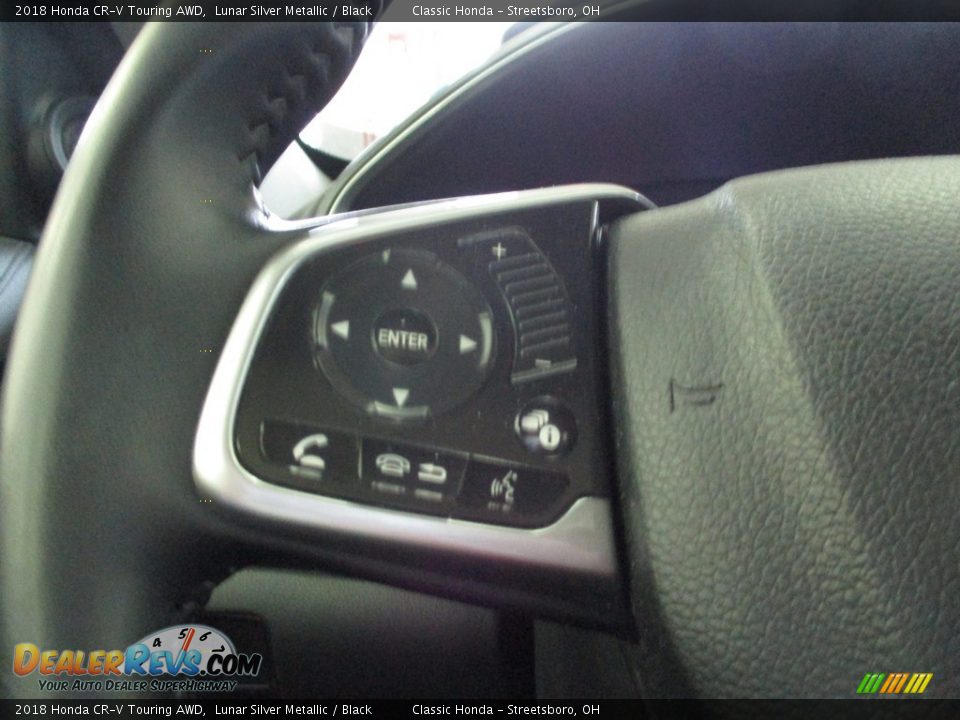 2018 Honda CR-V Touring AWD Lunar Silver Metallic / Black Photo #32