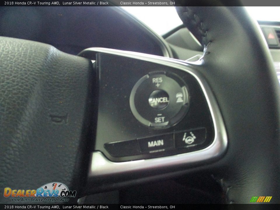 2018 Honda CR-V Touring AWD Lunar Silver Metallic / Black Photo #33