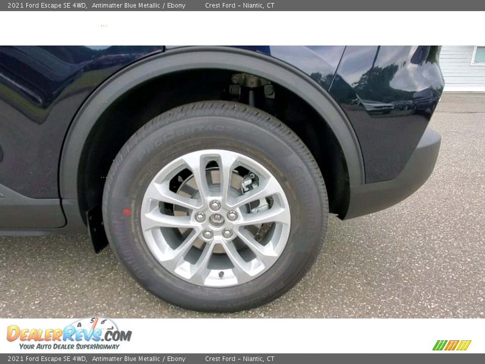 2021 Ford Escape SE 4WD Antimatter Blue Metallic / Ebony Photo #22