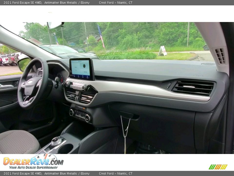2021 Ford Escape SE 4WD Antimatter Blue Metallic / Ebony Photo #27