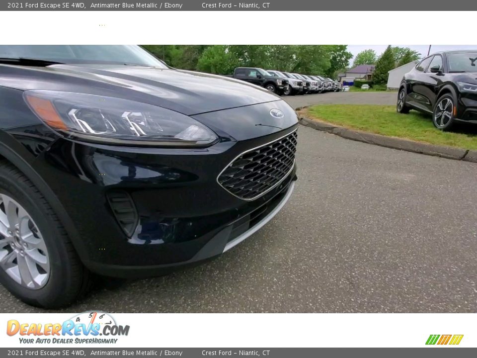 2021 Ford Escape SE 4WD Antimatter Blue Metallic / Ebony Photo #29