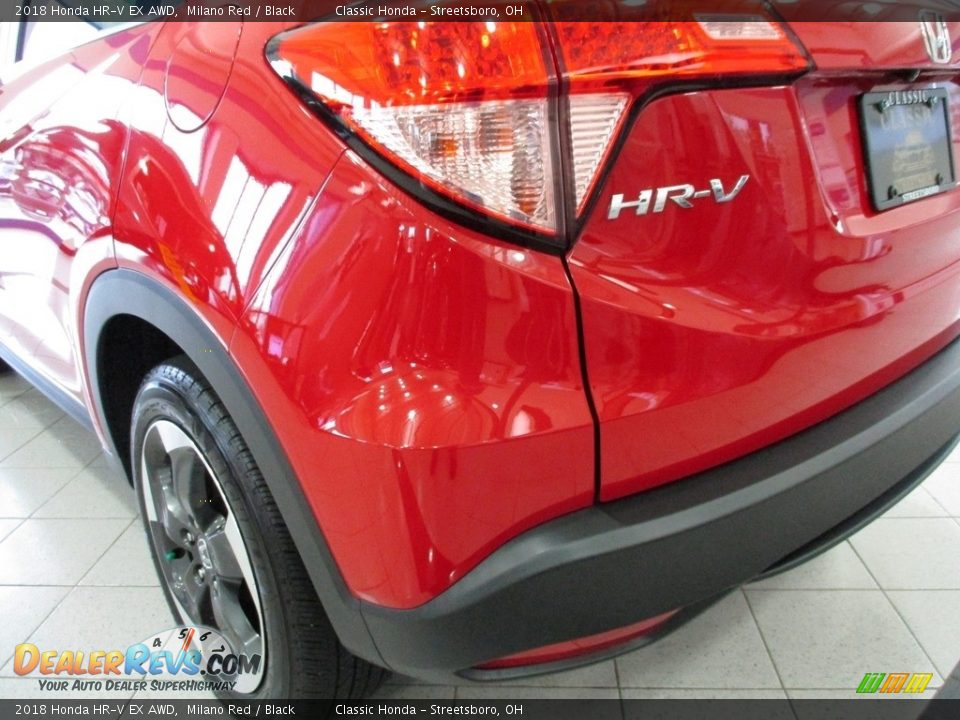 2018 Honda HR-V EX AWD Milano Red / Black Photo #13