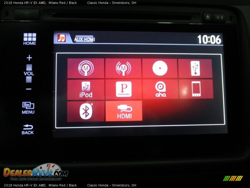 2018 Honda HR-V EX AWD Milano Red / Black Photo #30