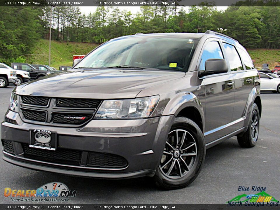 2018 Dodge Journey SE Granite Pearl / Black Photo #1