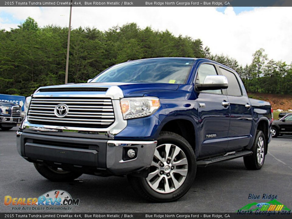 2015 Toyota Tundra Limited CrewMax 4x4 Blue Ribbon Metallic / Black Photo #1