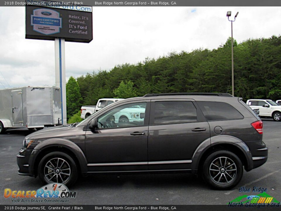 2018 Dodge Journey SE Granite Pearl / Black Photo #2