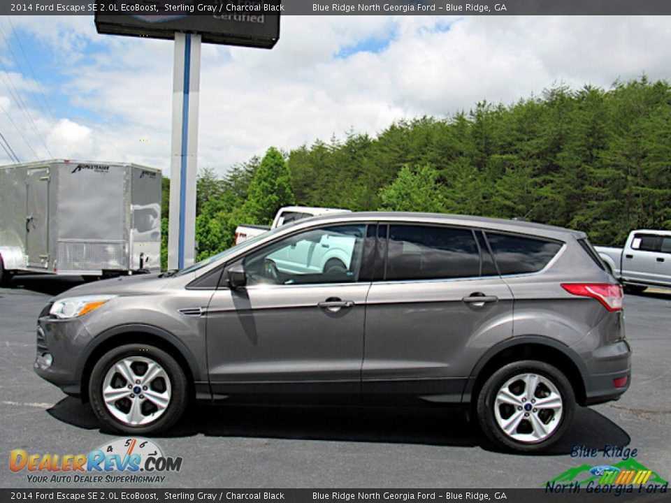 2014 Ford Escape SE 2.0L EcoBoost Sterling Gray / Charcoal Black Photo #2