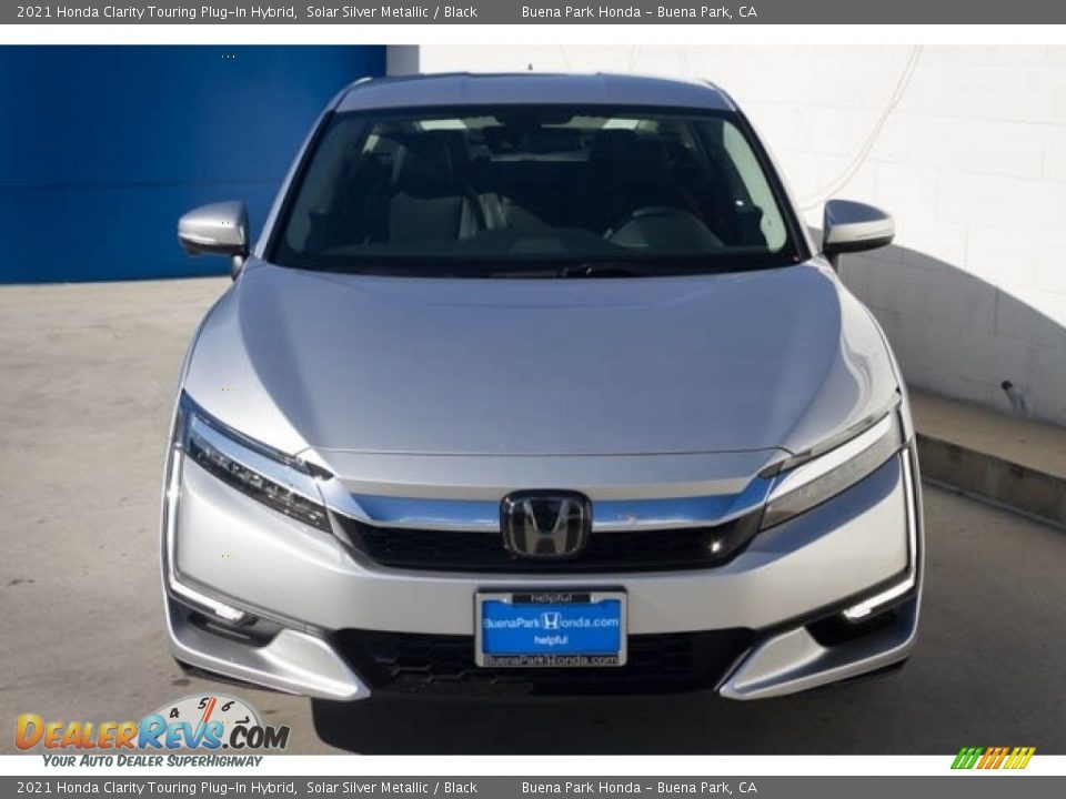 2021 Honda Clarity Touring Plug-In Hybrid Solar Silver Metallic / Black Photo #3