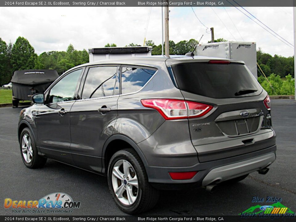 2014 Ford Escape SE 2.0L EcoBoost Sterling Gray / Charcoal Black Photo #3