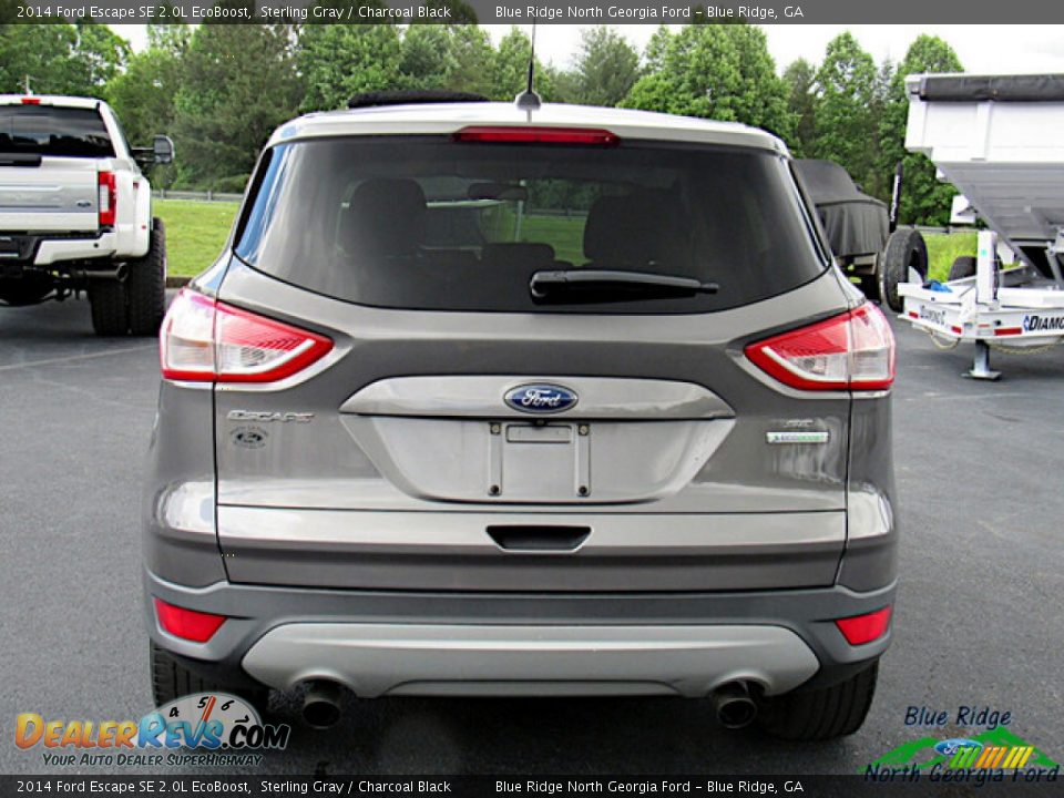 2014 Ford Escape SE 2.0L EcoBoost Sterling Gray / Charcoal Black Photo #4