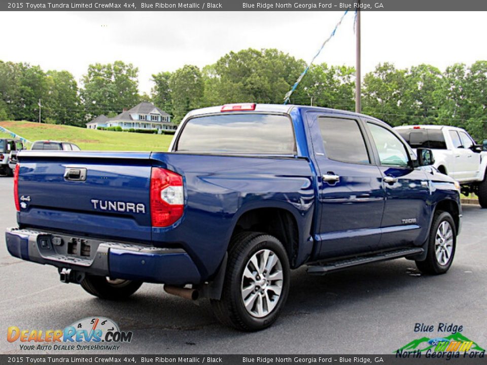 2015 Toyota Tundra Limited CrewMax 4x4 Blue Ribbon Metallic / Black Photo #5