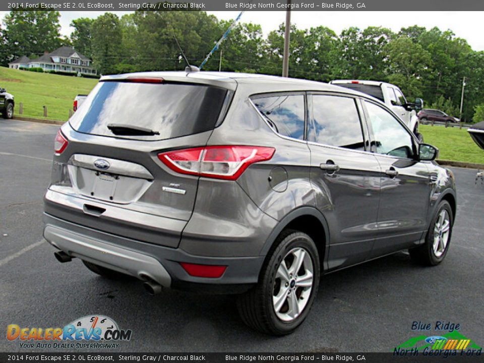 2014 Ford Escape SE 2.0L EcoBoost Sterling Gray / Charcoal Black Photo #5