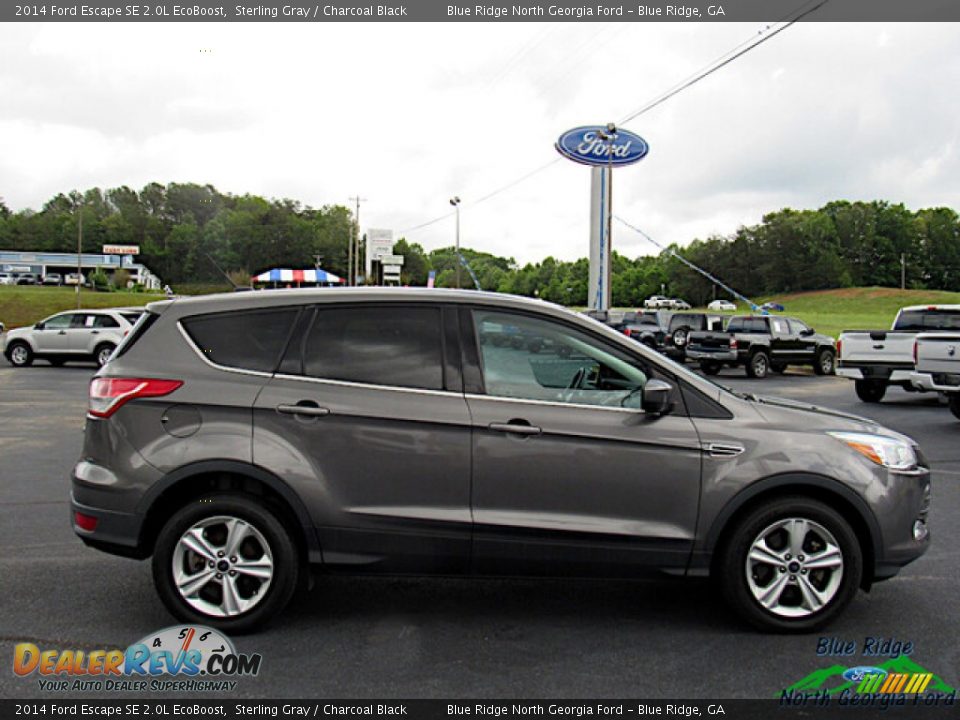 2014 Ford Escape SE 2.0L EcoBoost Sterling Gray / Charcoal Black Photo #6