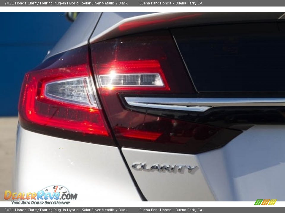 2021 Honda Clarity Touring Plug-In Hybrid Solar Silver Metallic / Black Photo #7