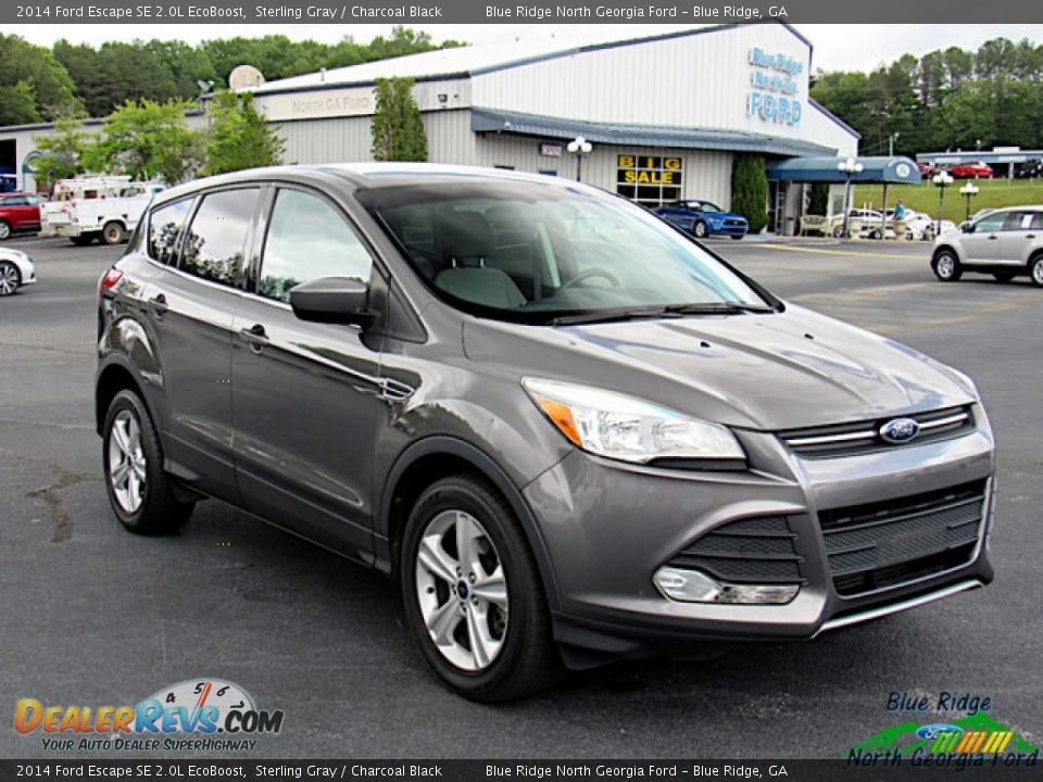 2014 Ford Escape SE 2.0L EcoBoost Sterling Gray / Charcoal Black Photo #7