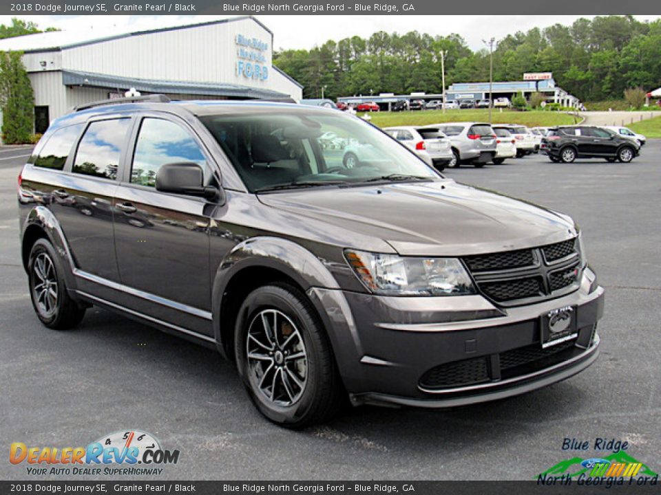 2018 Dodge Journey SE Granite Pearl / Black Photo #7