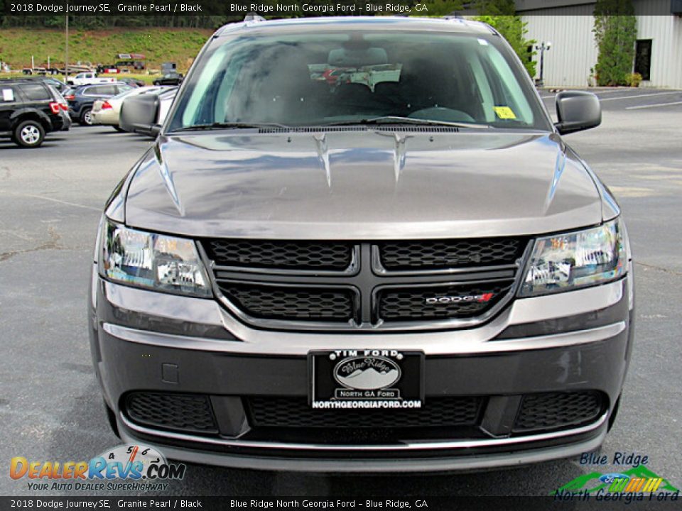 2018 Dodge Journey SE Granite Pearl / Black Photo #8