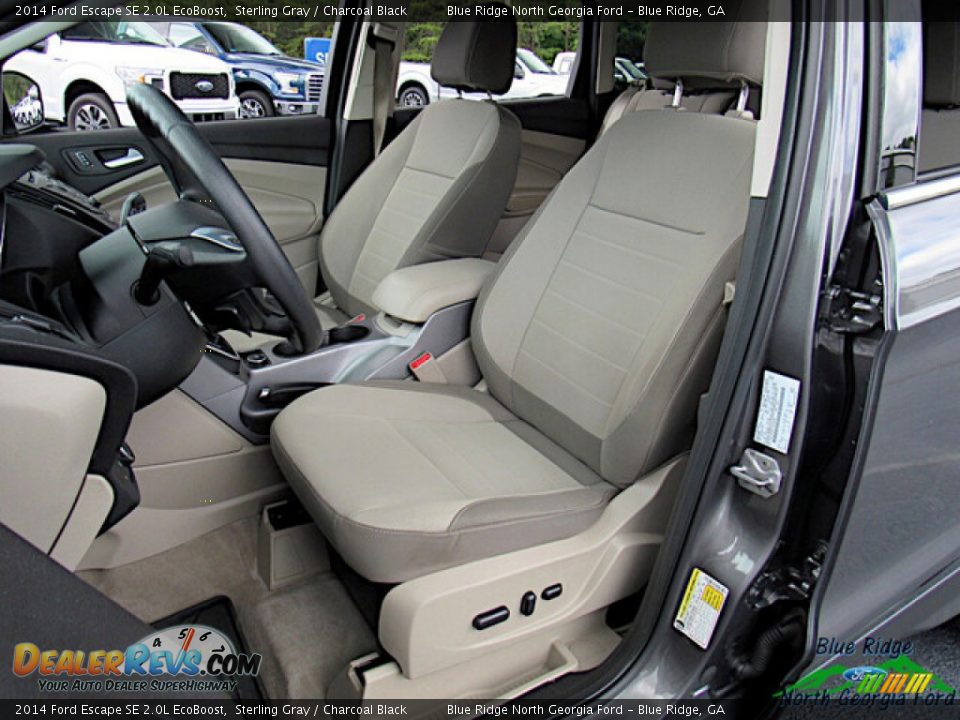 2014 Ford Escape SE 2.0L EcoBoost Sterling Gray / Charcoal Black Photo #11