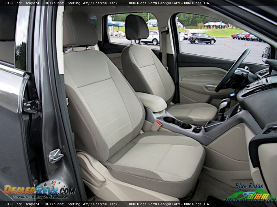 2014 Ford Escape SE 2.0L EcoBoost Sterling Gray / Charcoal Black Photo #12