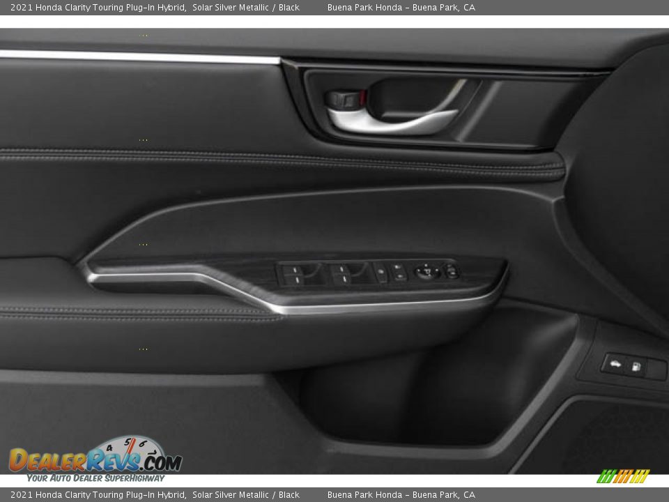 2021 Honda Clarity Touring Plug-In Hybrid Solar Silver Metallic / Black Photo #15