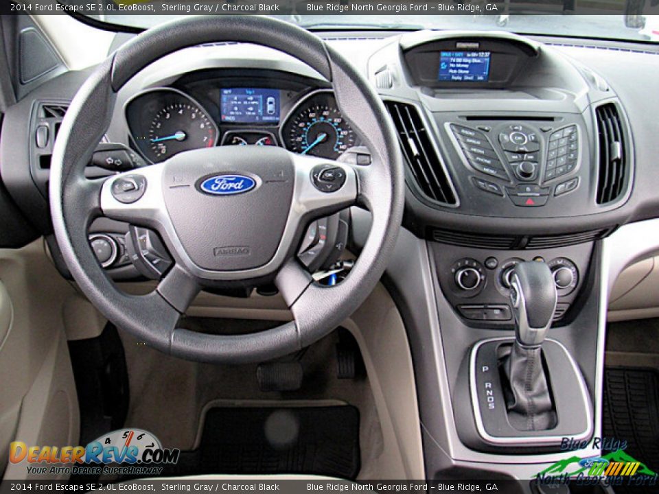 2014 Ford Escape SE 2.0L EcoBoost Sterling Gray / Charcoal Black Photo #15