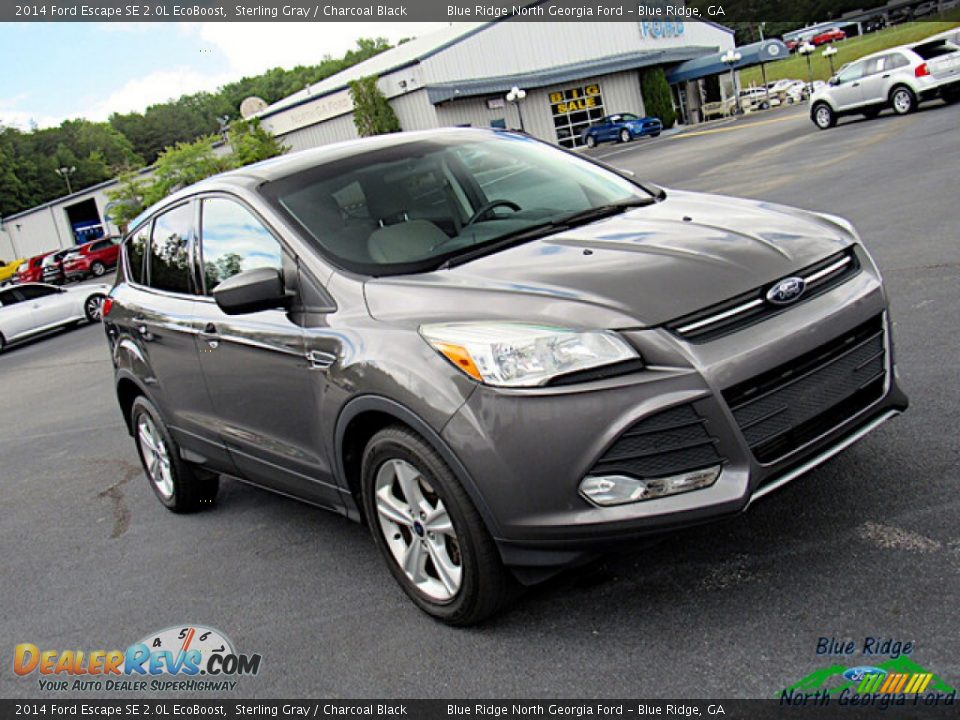 2014 Ford Escape SE 2.0L EcoBoost Sterling Gray / Charcoal Black Photo #25