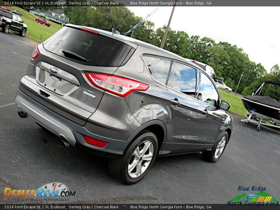 2014 Ford Escape SE 2.0L EcoBoost Sterling Gray / Charcoal Black Photo #26