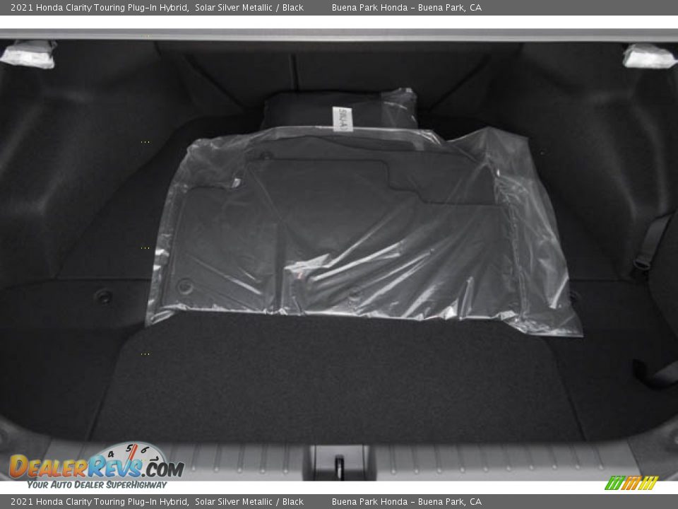 2021 Honda Clarity Touring Plug-In Hybrid Solar Silver Metallic / Black Photo #30