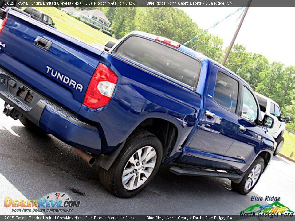 2015 Toyota Tundra Limited CrewMax 4x4 Blue Ribbon Metallic / Black Photo #29