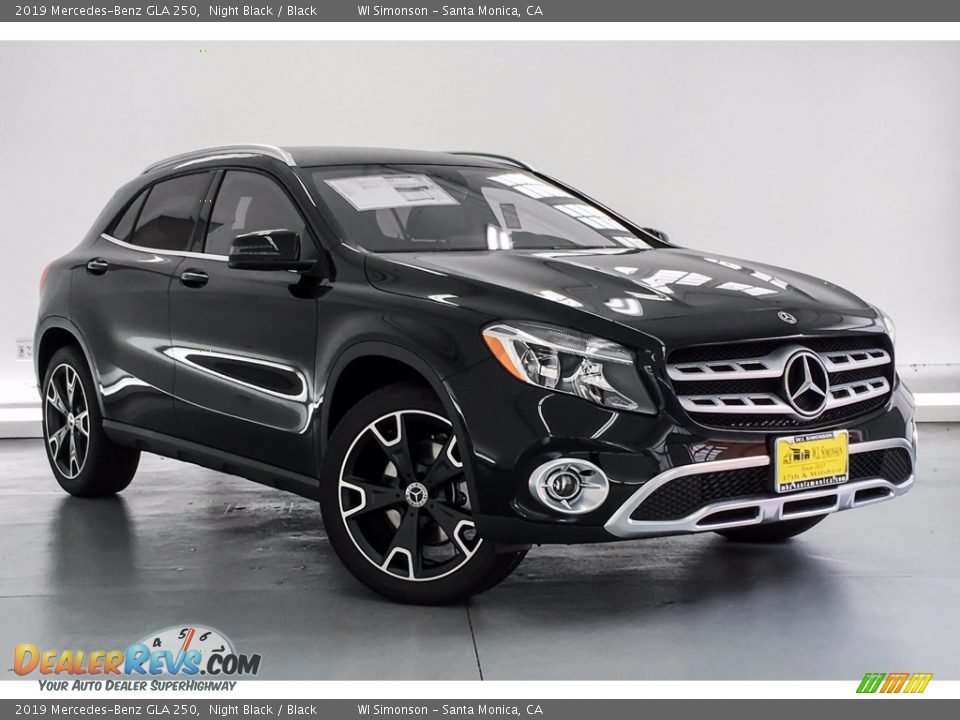 2019 Mercedes-Benz GLA 250 Night Black / Black Photo #12