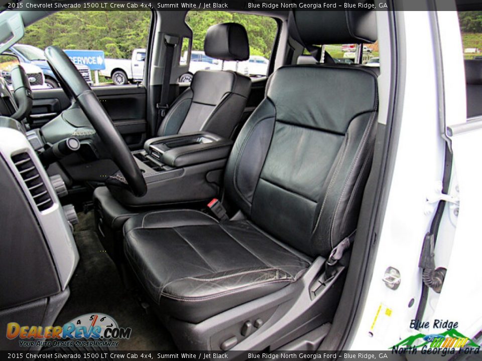 2015 Chevrolet Silverado 1500 LT Crew Cab 4x4 Summit White / Jet Black Photo #11