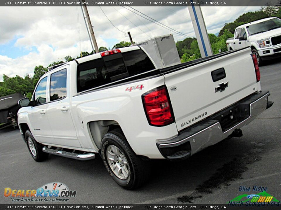 2015 Chevrolet Silverado 1500 LT Crew Cab 4x4 Summit White / Jet Black Photo #28