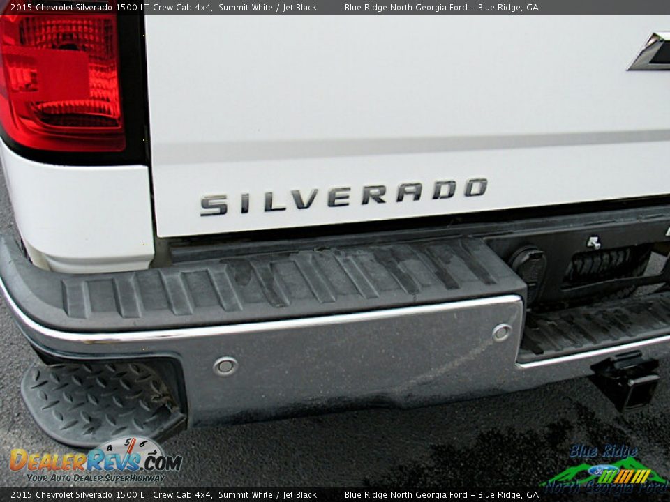 2015 Chevrolet Silverado 1500 LT Crew Cab 4x4 Summit White / Jet Black Photo #29
