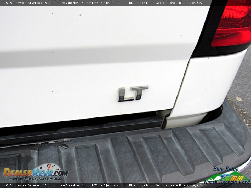 2015 Chevrolet Silverado 1500 LT Crew Cab 4x4 Summit White / Jet Black Photo #30