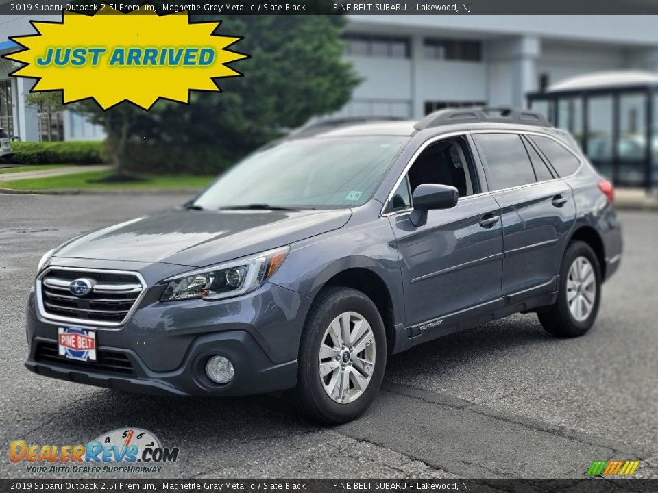 2019 Subaru Outback 2.5i Premium Magnetite Gray Metallic / Slate Black Photo #1