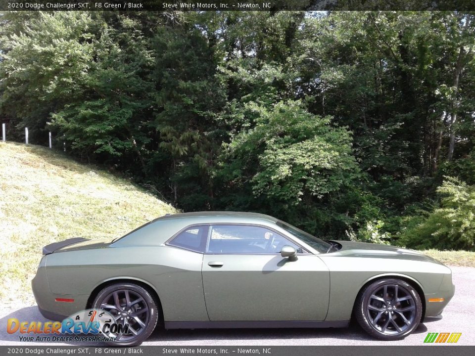 2020 Dodge Challenger SXT F8 Green / Black Photo #5