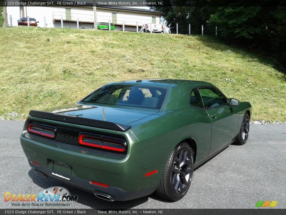 2020 Dodge Challenger SXT F8 Green / Black Photo #6