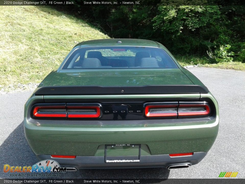 2020 Dodge Challenger SXT F8 Green / Black Photo #7