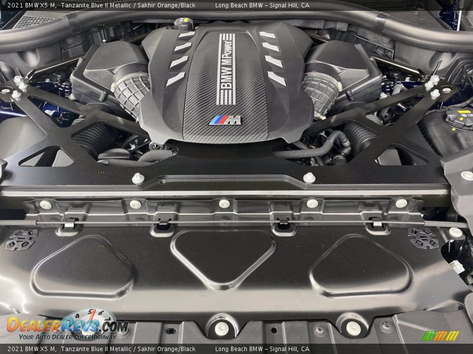 2021 BMW X5 M  4.4 Liter M TwinPower Turbocharged DOHC 32-Valve V8 Engine Photo #9