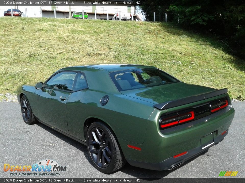 2020 Dodge Challenger SXT F8 Green / Black Photo #8