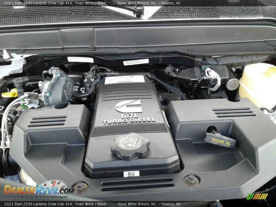 2021 Ram 2500 Laramie Crew Cab 4x4 6.7 Liter OHV 24-Valve Cummins Turbo-Diesel Inline 6 Cylinder Engine Photo #10