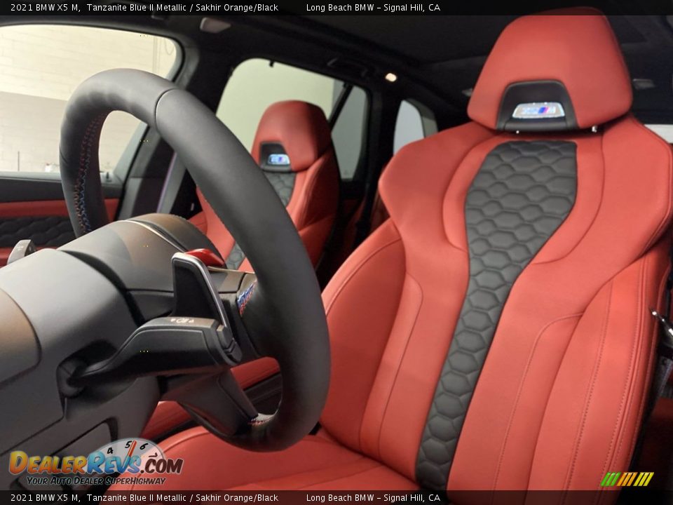 Front Seat of 2021 BMW X5 M  Photo #13