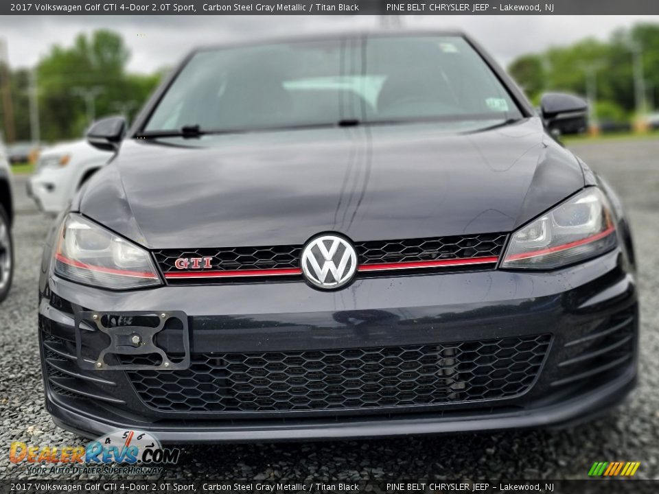 2017 Volkswagen Golf GTI 4-Door 2.0T Sport Carbon Steel Gray Metallic / Titan Black Photo #2