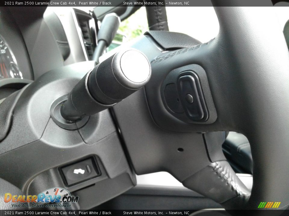 2021 Ram 2500 Laramie Crew Cab 4x4 Pearl White / Black Photo #13