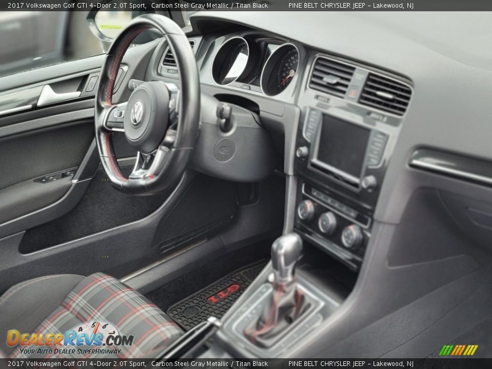 2017 Volkswagen Golf GTI 4-Door 2.0T Sport Carbon Steel Gray Metallic / Titan Black Photo #3