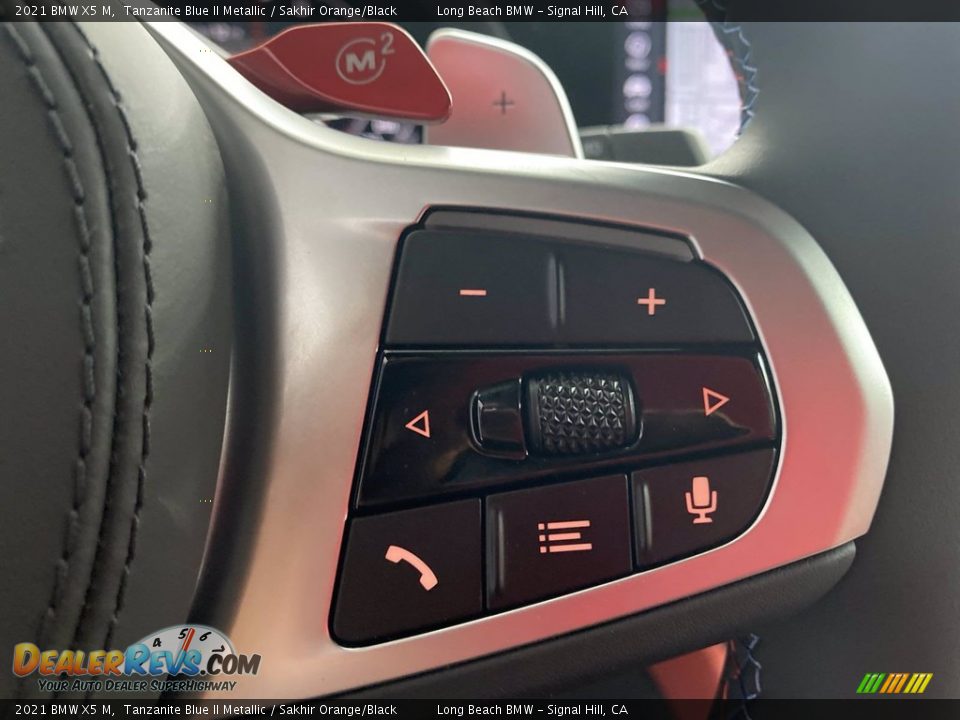2021 BMW X5 M  Steering Wheel Photo #16