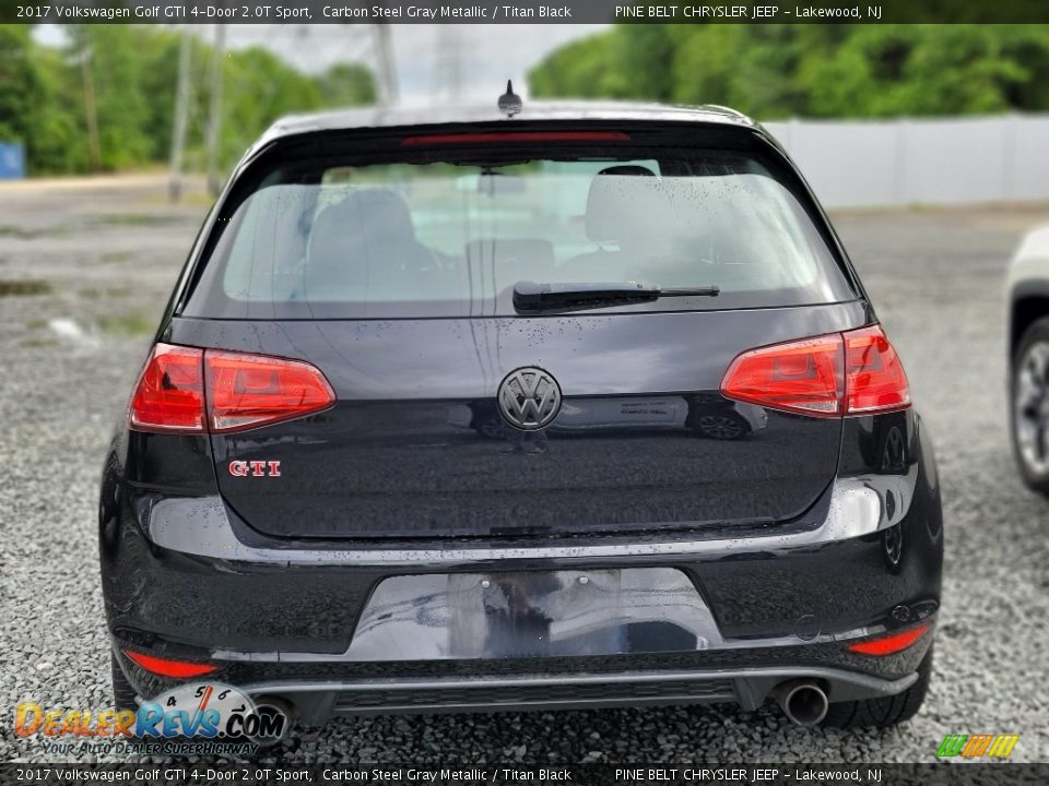 2017 Volkswagen Golf GTI 4-Door 2.0T Sport Carbon Steel Gray Metallic / Titan Black Photo #5