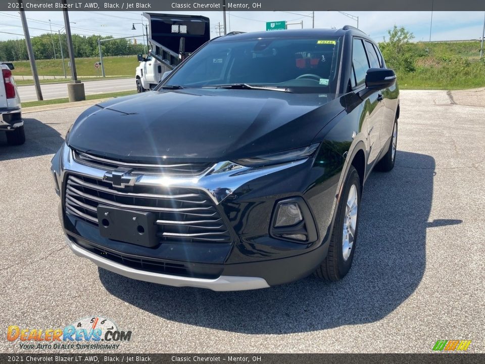 2021 Chevrolet Blazer LT AWD Black / Jet Black Photo #1