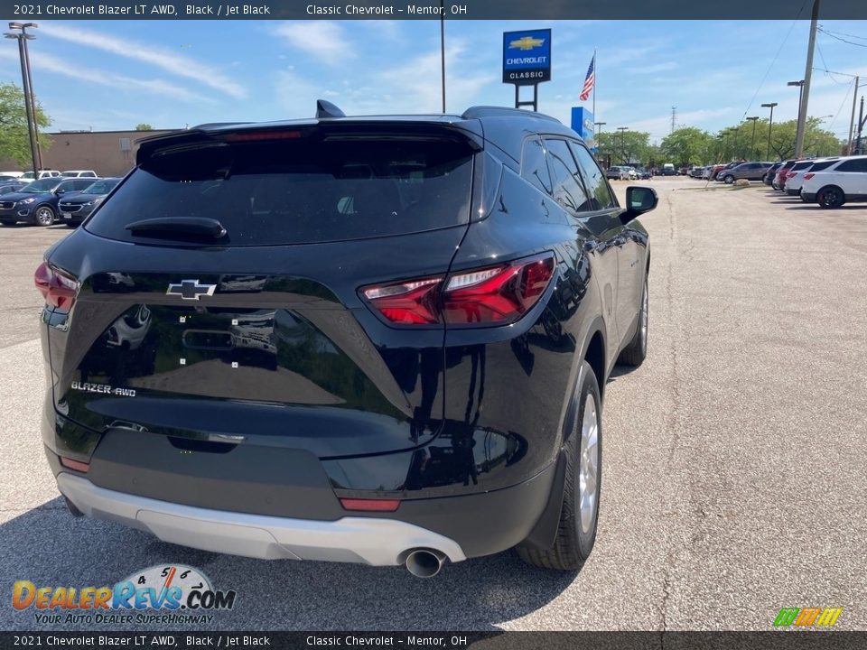 2021 Chevrolet Blazer LT AWD Black / Jet Black Photo #3